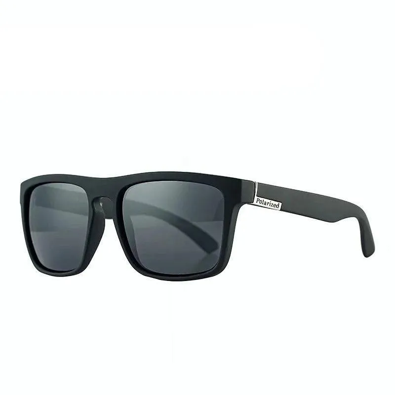 Polarized Sunglasses For Men – Stylish Square Frame with UV400 Protection and Polarized Lenses, Perfect for Driving, Fishing, and Outdoor Activities