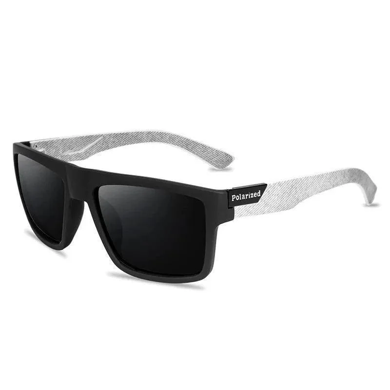 Polarized Sunglasses For Men – Stylish Square Frame with UV400 Protection and Polarized Lenses, Perfect for Driving, Fishing, and Outdoor Activities