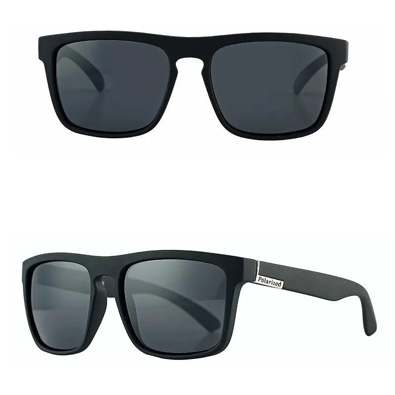 Polarized Sunglasses For Men – Stylish Square Frame with UV400 Protection and Polarized Lenses, Perfect for Driving, Fishing, and Outdoor Activities
