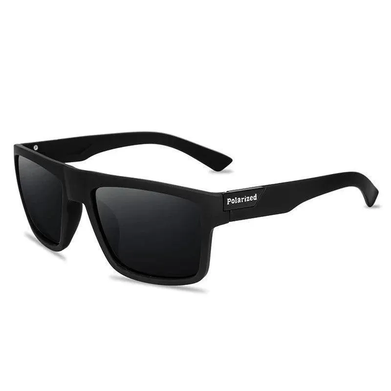 Polarized Sunglasses For Men – Stylish Square Frame with UV400 Protection and Polarized Lenses, Perfect for Driving, Fishing, and Outdoor Activities