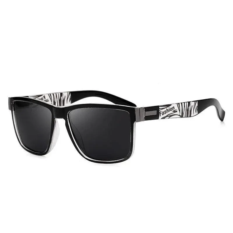 Polarized Sunglasses For Men – Stylish Square Frame with UV400 Protection and Polarized Lenses, Perfect for Driving, Fishing, and Outdoor Activities