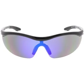 Premium TR-90 Sports Wrap Half Frame Shield Sunglasses C799 77mm