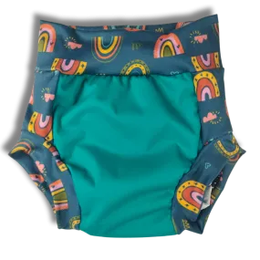 Pull-On Diaper - After The Storm (Turquoise)