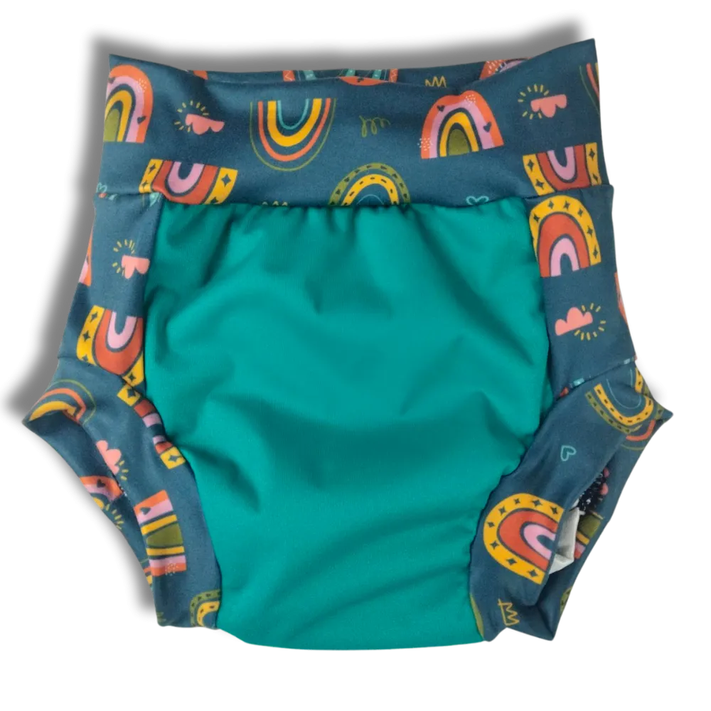 Pull-On Diaper - After The Storm (Turquoise)