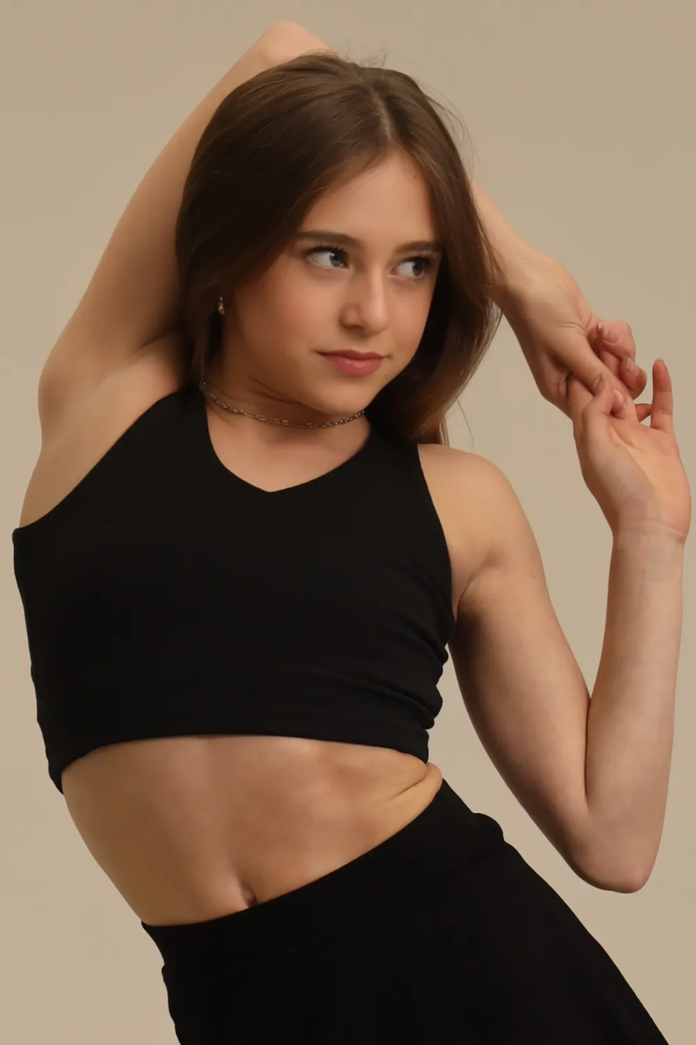 Pure Reversible Tank - Black - FINAL SALE