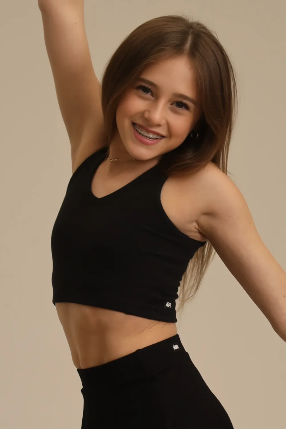 Pure Reversible Tank - Black - FINAL SALE