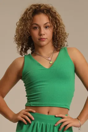Pure Reversible Tank - Kelly - FINAL SALE