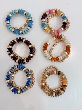 Radiant Beaded Bracelets