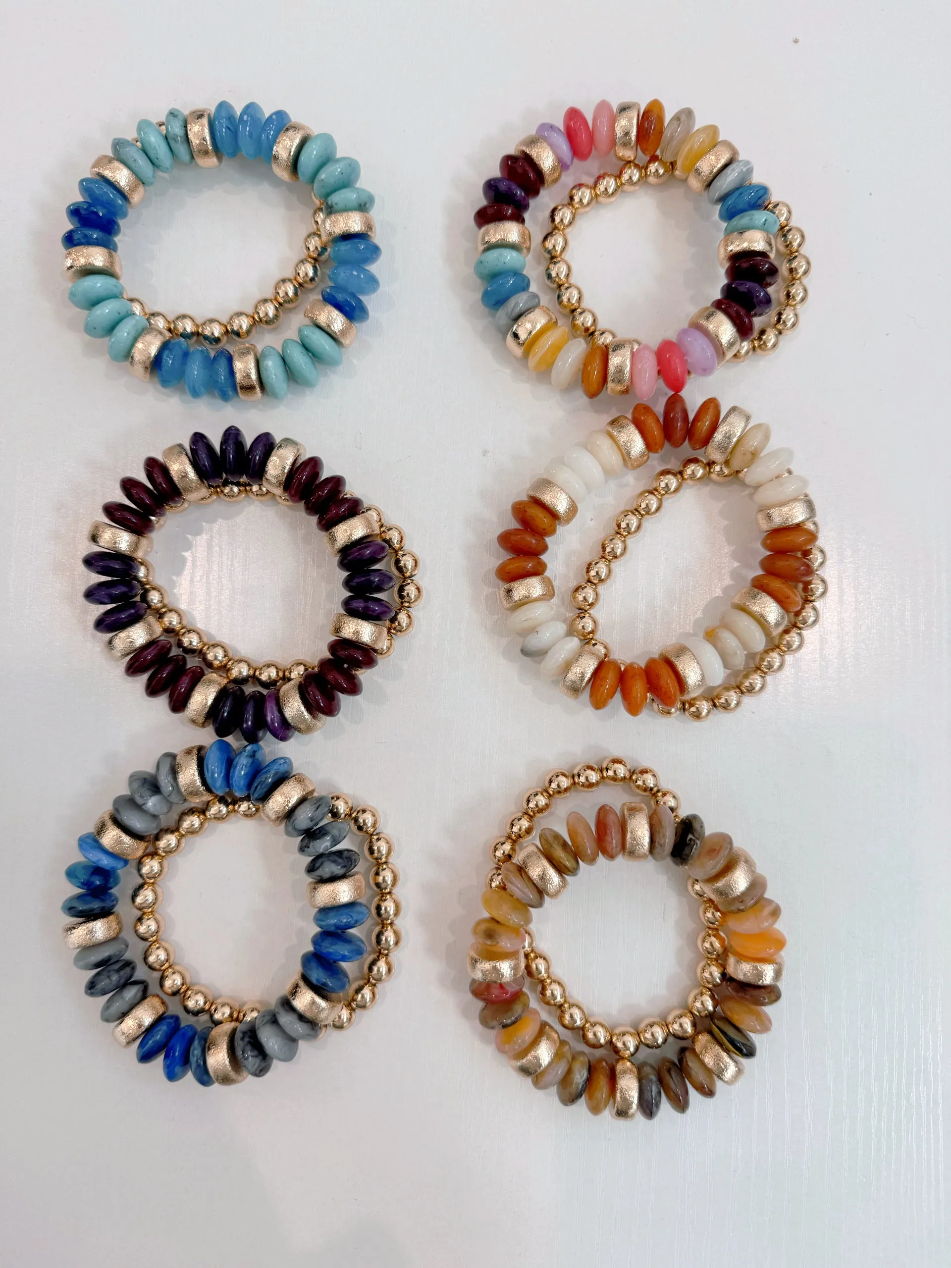 Radiant Beaded Bracelets