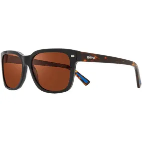 Revo Men's Sunglasses - Taylor Polarized Black Acetate Frame Full Rim | 1104 01 GO