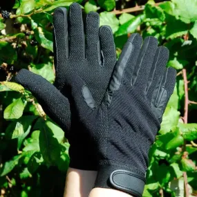 Rhinegold Winter Cotton Pimple Grip Riding Gloves