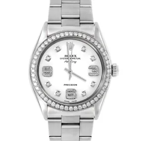 Rolex Air King 34mm | 5500-SS-WHT-8DA369-BDS-OYS