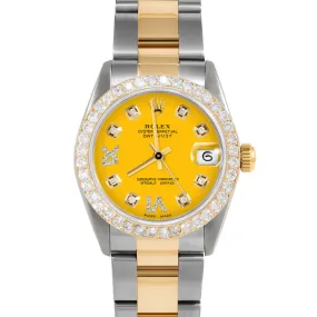 Rolex Datejust 31mm | 6827-TT-YLW-8DR69-2CT-OYS