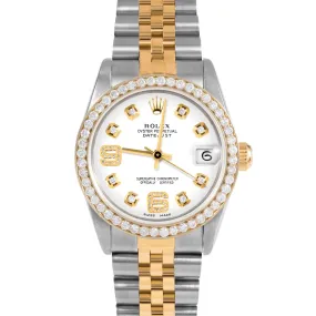 Rolex Datejust 31mm | 68273-WHT-8DA69-BDS-JBL