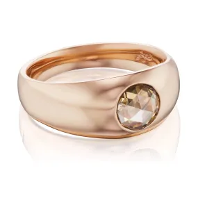 Rose Cut Gypsy Ring