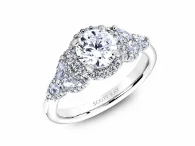  Moonstone Diamond Accent Rings
