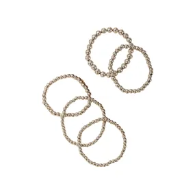 Silver Ball Bracelets