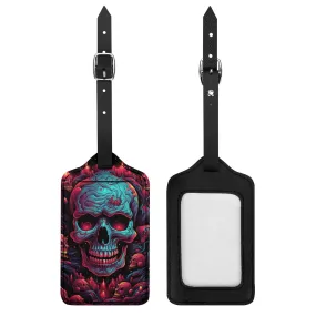 Skull Pile Luggage Tag