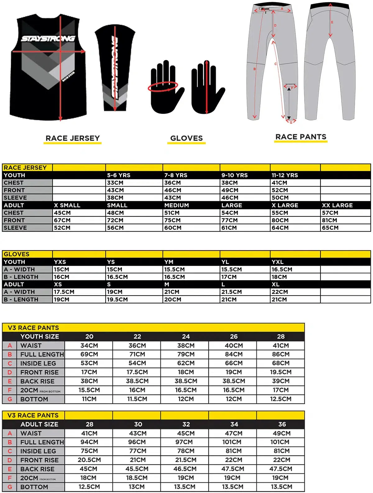 Stay Strong Mash-Up Glove (Adult)