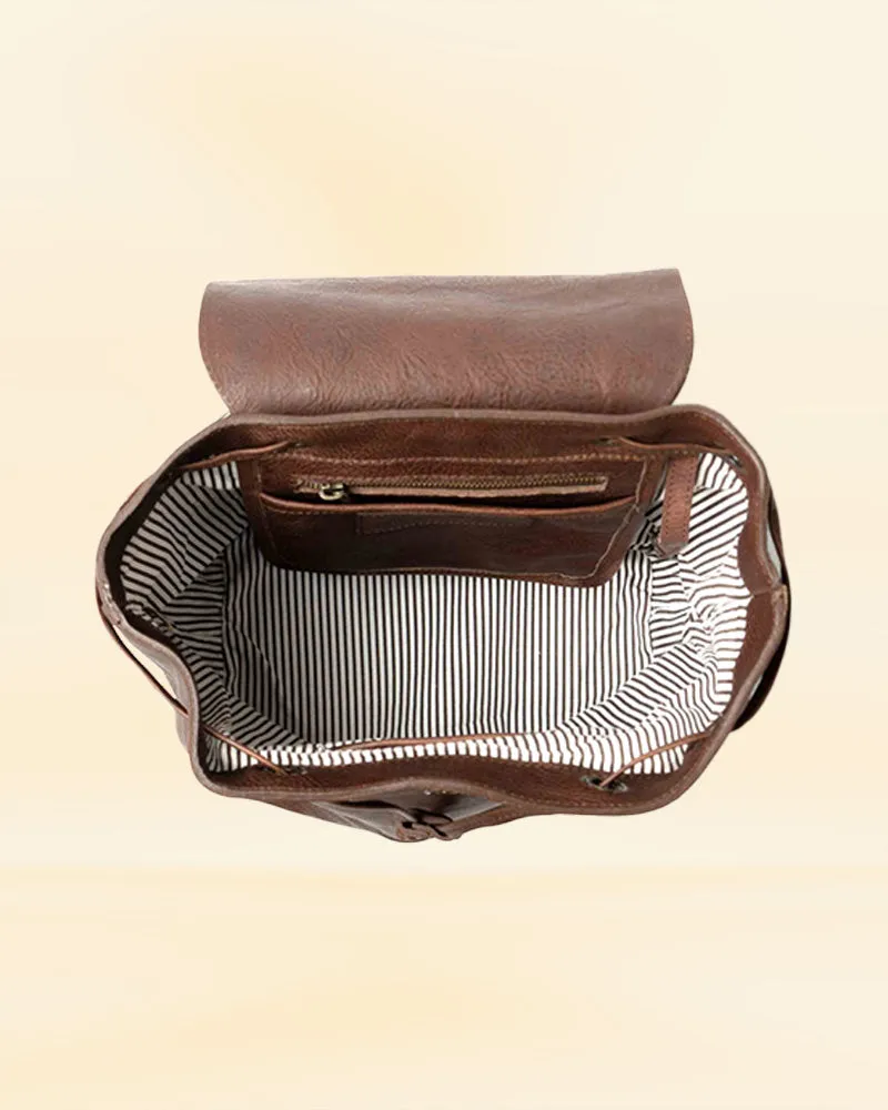 The Pricy Leather Backpack