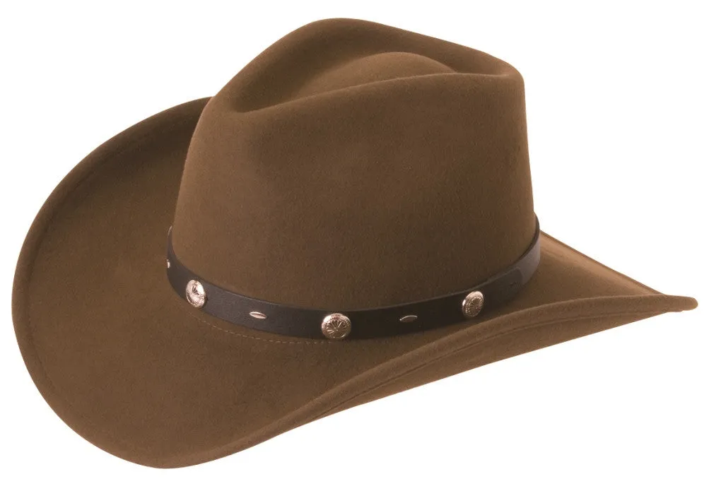 The Rattler - Crushable Wool Cowboy Hat by Silverado