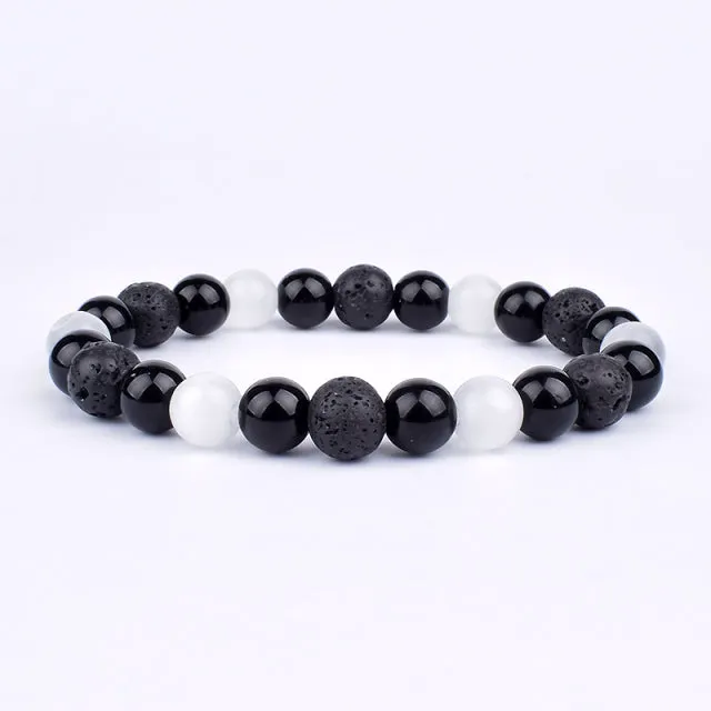 TIGER EYE STONE BEAD BRACELETS