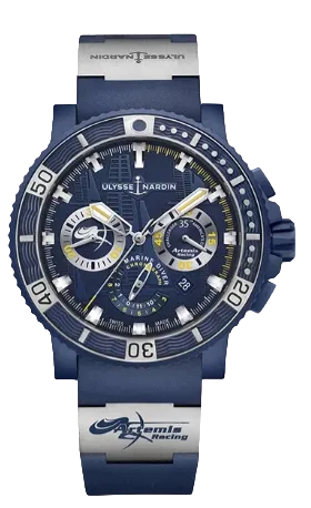 Ulysse Nardin Maxi Marine Diver Chronograph Artemis Stainless steel & Rubber Men's Watch
