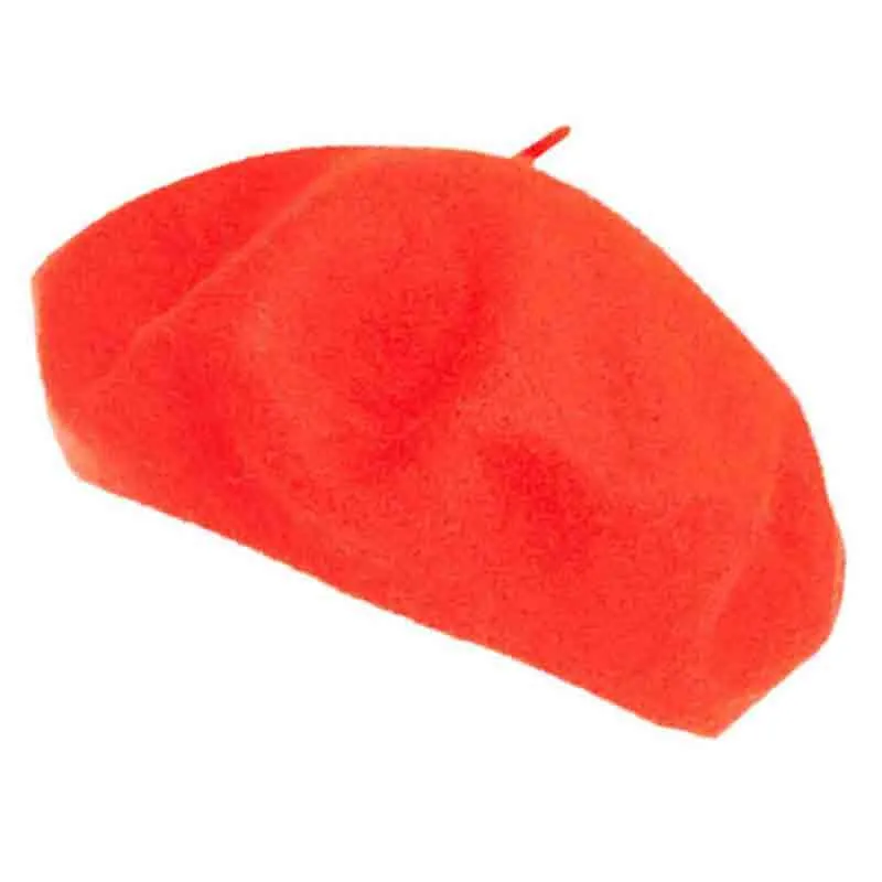Unisex Classic French Wool Beret - Angela & William