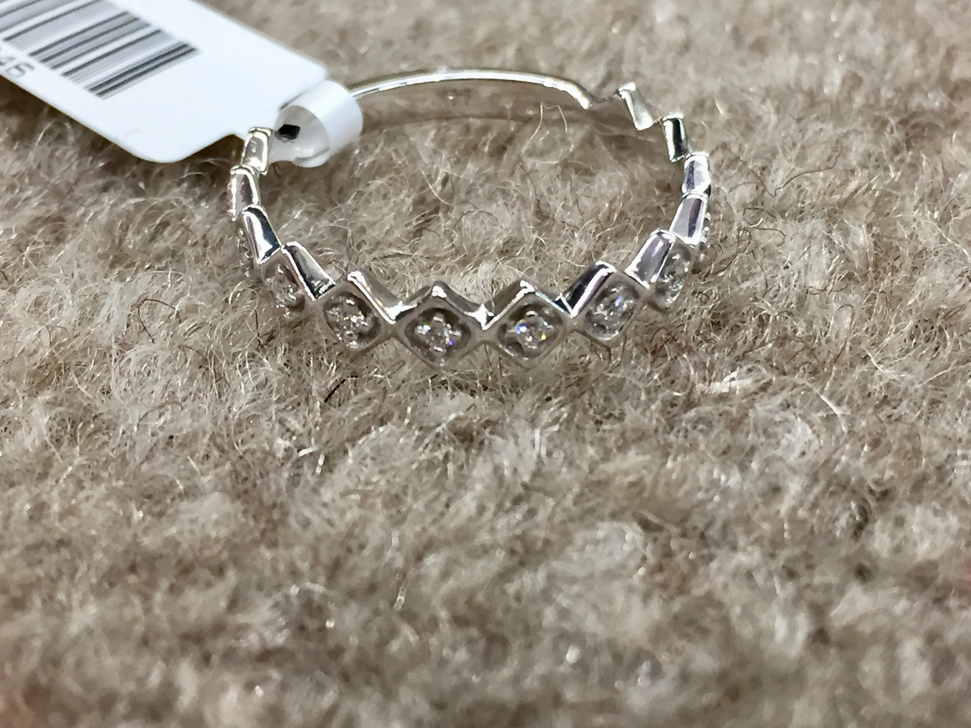 White Gold Diamond Liana Ring