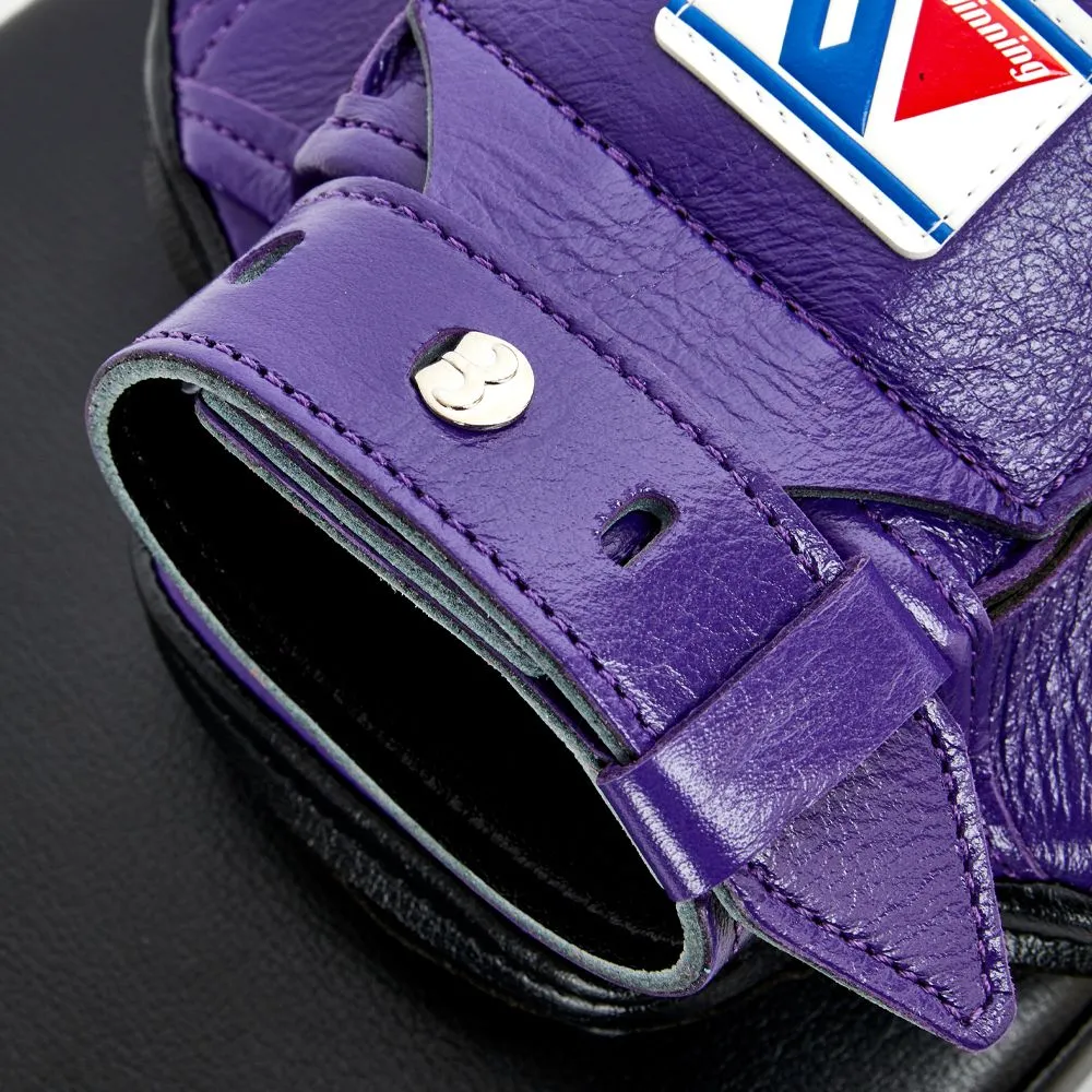 WINNING  BOXING SENDAI CUSTOM PUNCH MITTS - PURPLE BLACK