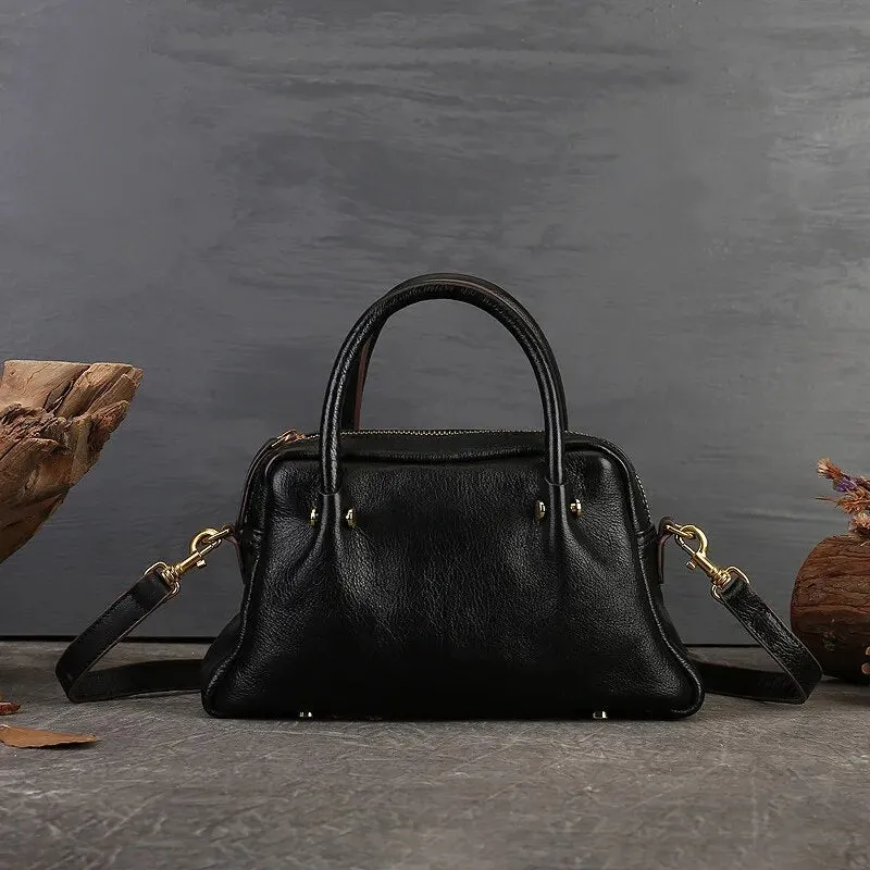 Women Retro Genuine Leather Handbag