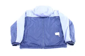 Women's Adidas Embroidered Logo Light Purple Reversible Zip Up Jacket