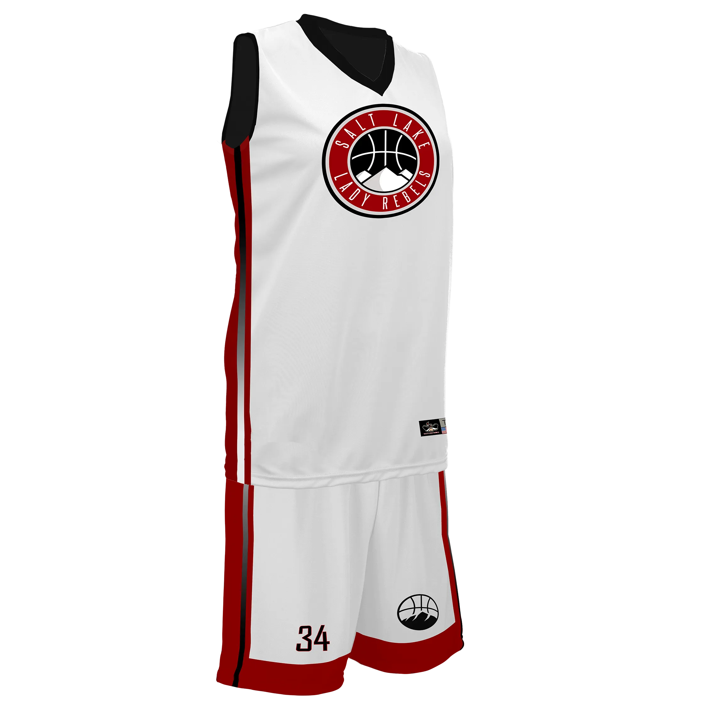 Women's Salt Lake Lady Rebels Reversible Game Uniform