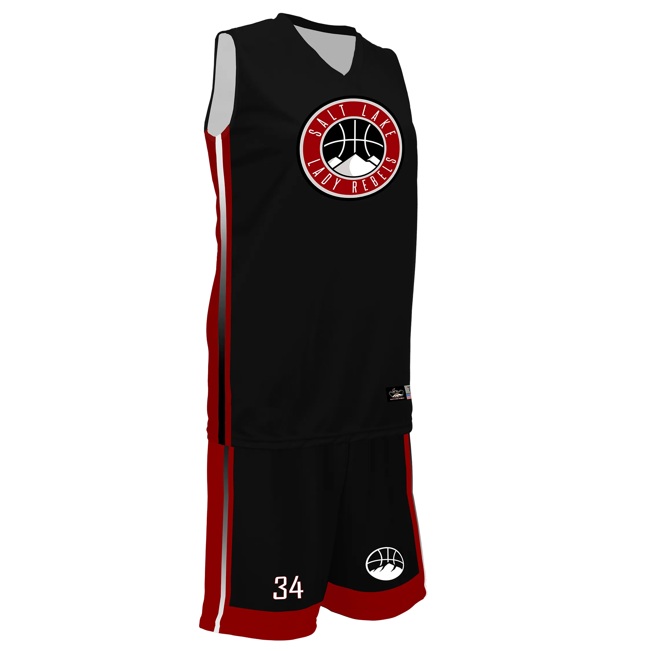 Women's Salt Lake Lady Rebels Reversible Game Uniform