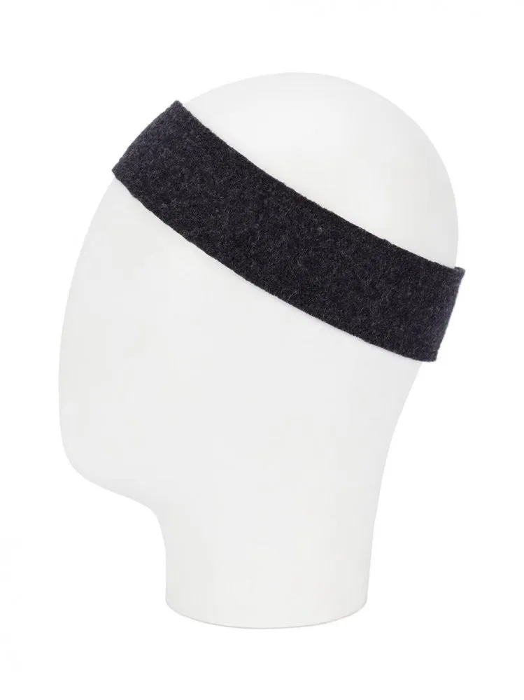 Wool Headband (658 BAND 5 DARK GREY MELANGE)