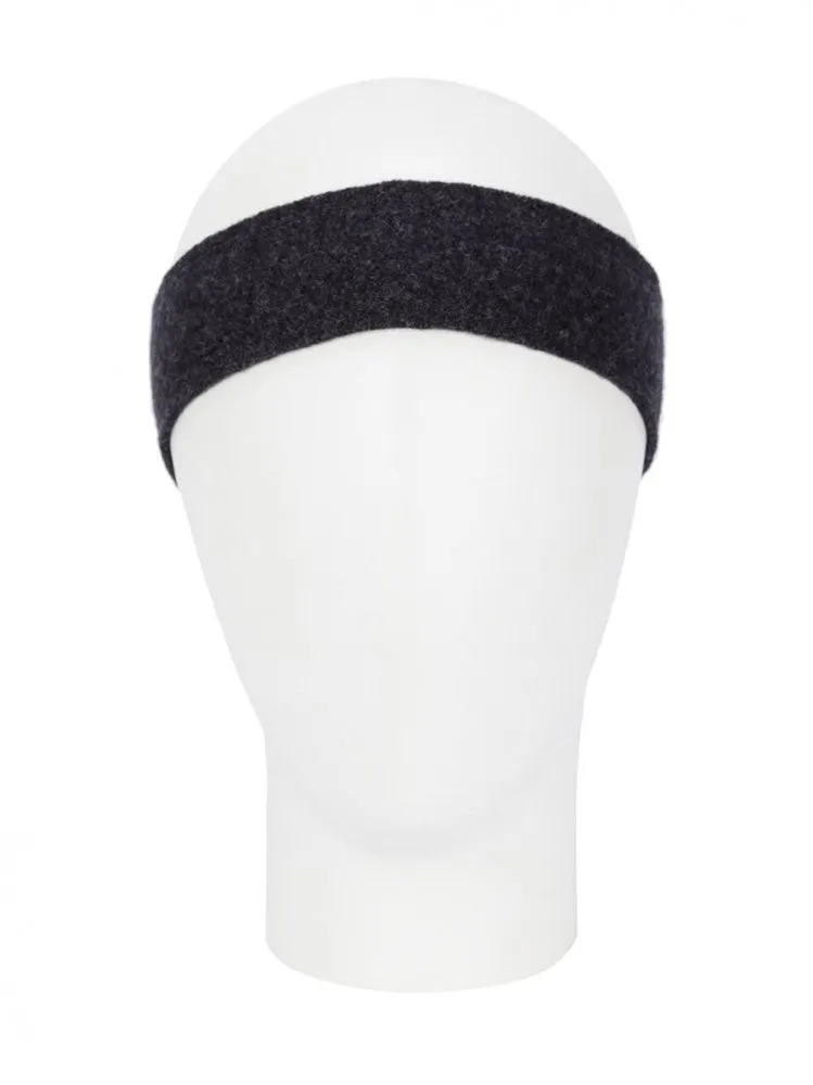 Wool Headband (658 BAND 5 DARK GREY MELANGE)