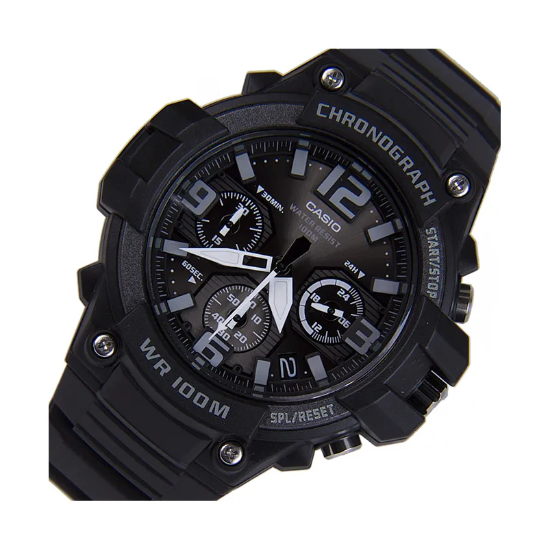 WW0527 Casio Youth Chronograph Sports Resin Belt Watch MCW-100H-1A3VDF