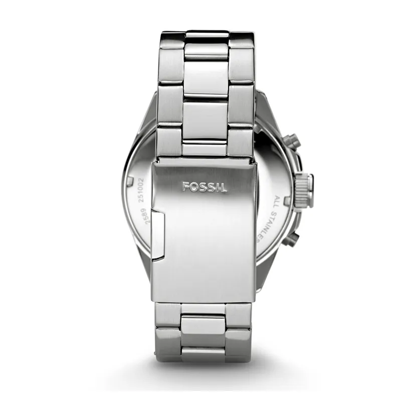 WW0675 Fossil Decker Chronograph Stainless Steel Chain Watch CH2600P