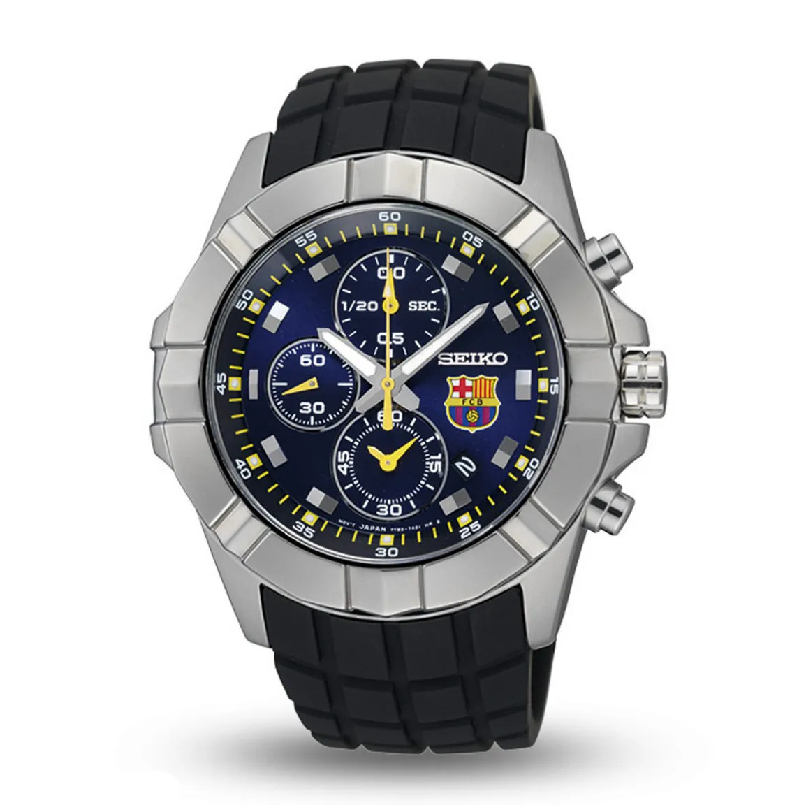 WW0814 Seiko Chronograph FC Barcelona Edition Belt Watch SNDD81P1
