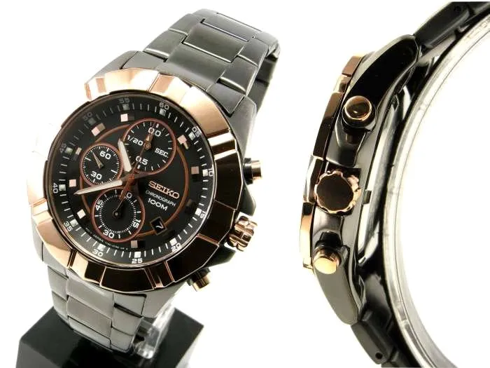 WW0848 Seiko Chronograph Chain Watch SNDD78P1