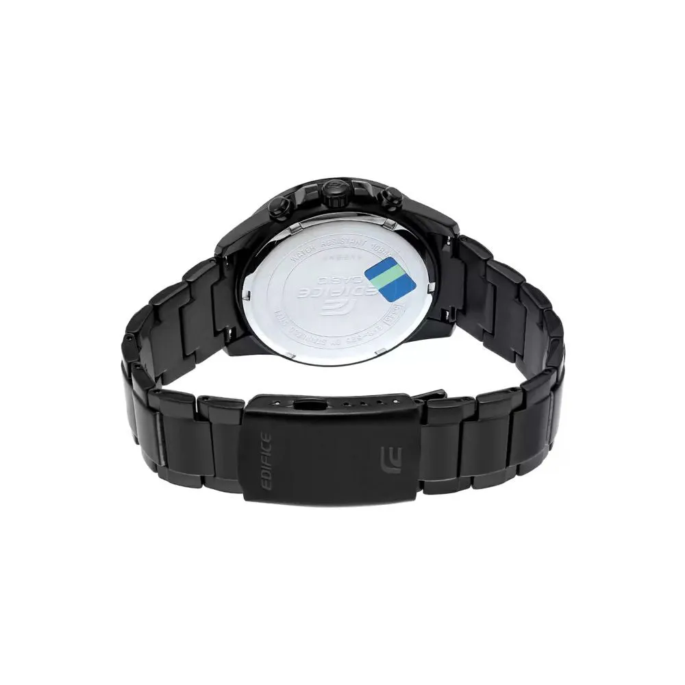 WW2037 Casio Edifice Chronograph Stainless Steel Black Chain Watch EFR-526BK-1A2VUDF