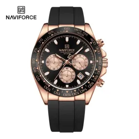 WW2915 Naviforce Chronograph Silicone Belt Watch NF8054