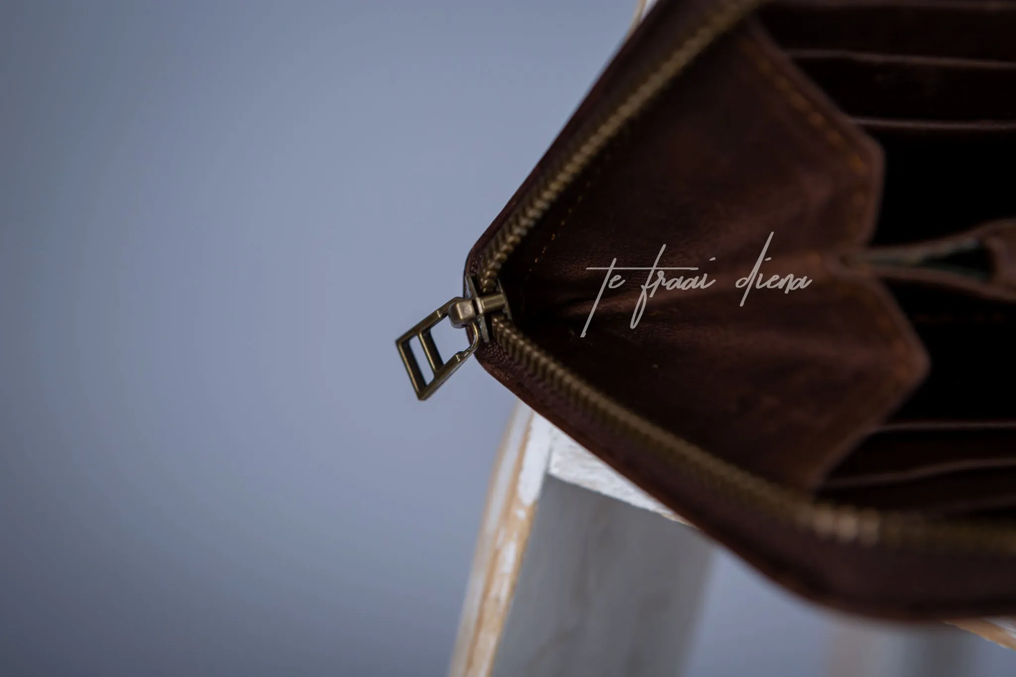 Zip Around Wallet - Choc